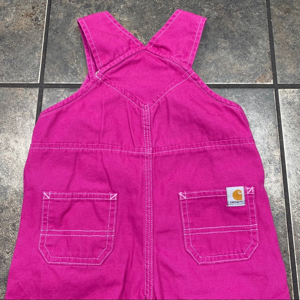 Girl’s Carhartt Overalls Size 18 Months - Picture 4 of 5